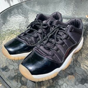 Size 7 Youth Jordan 11 bleached
